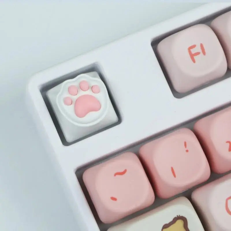 CORA Eye-Catching Animal Claw Keycap for Gaming Keycaps Sublimations Dyes Technology