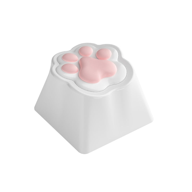 3D Soft Silicone ABS Cat Claw Base Keycap Compatibility for MX Structure Switches Mechanical Keyboards DIY Decoration