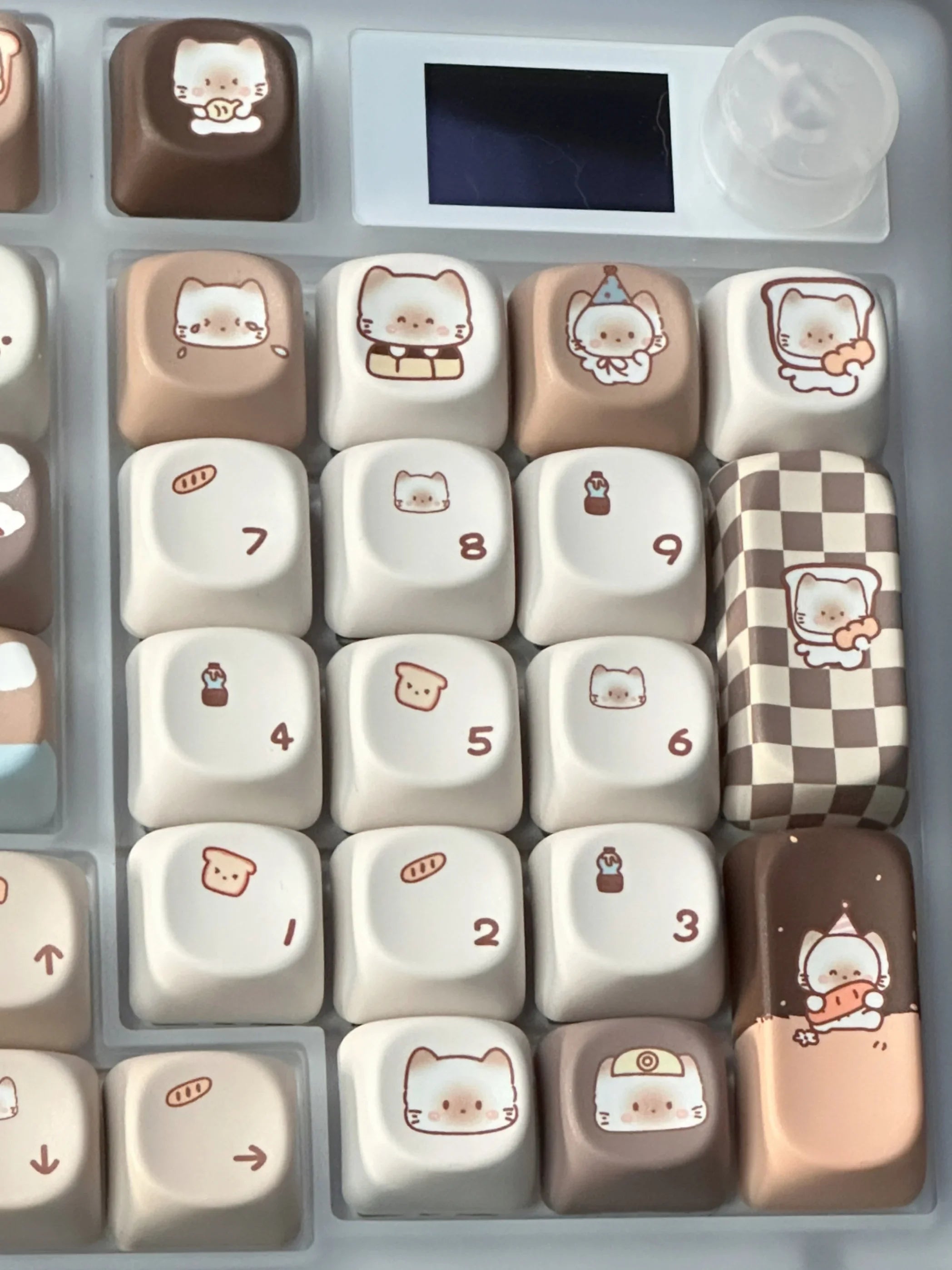 Cute Keycap MOA Profile Keycap Customization Gift PBT Keycaps 131 Keys COOL Cap Dye-Sub Mechanical Keyboard Keycap MX Switch