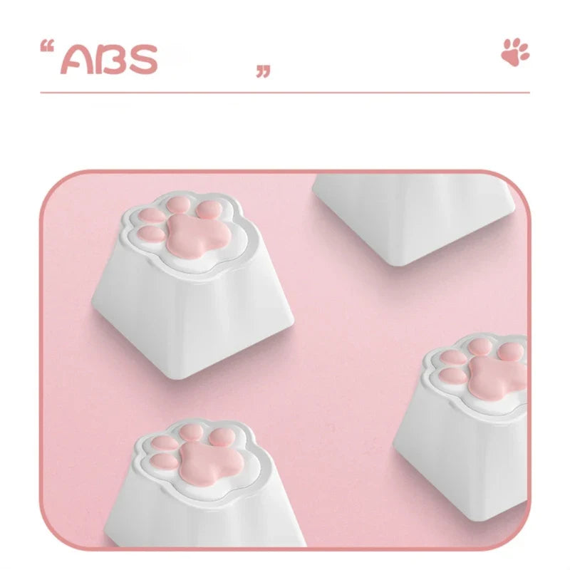 Cat Paw Keycaps MX Structure  KeyCaps Highly Customizable