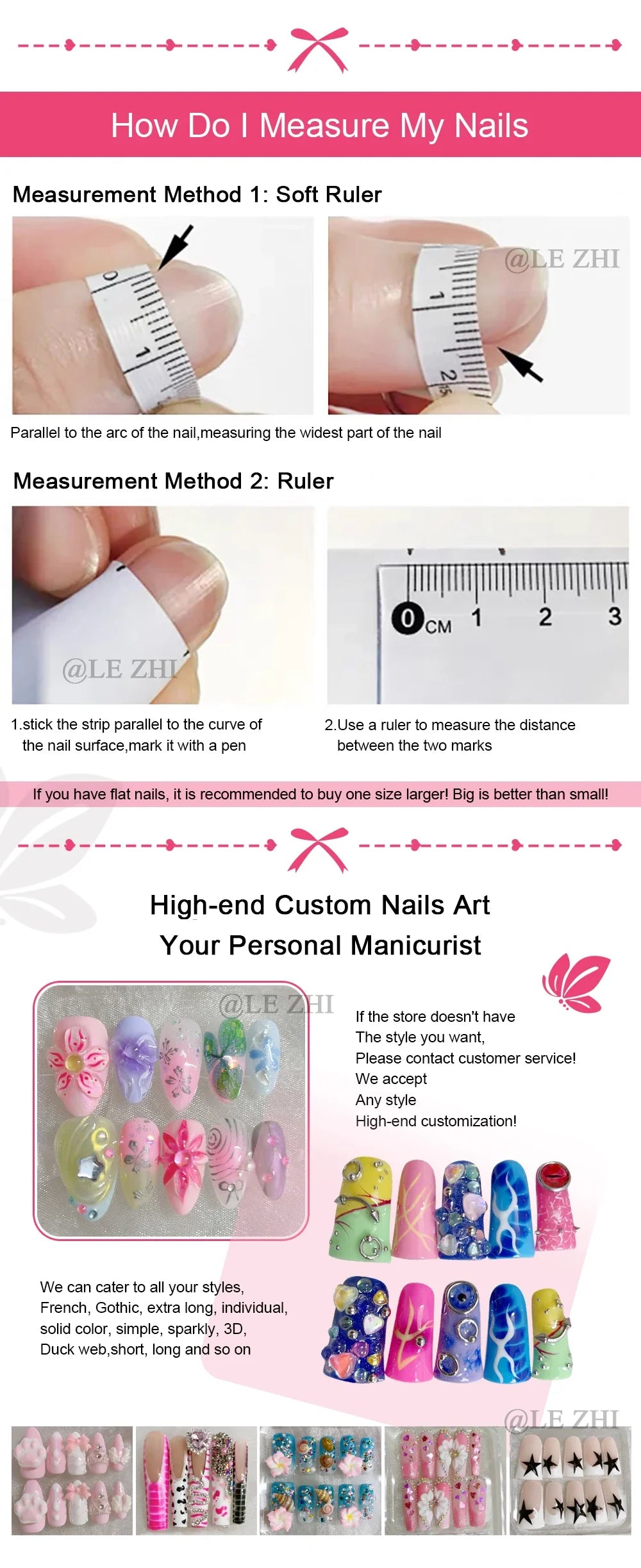 Cute Handmade Long Coffin Shape Fake Nail Kawaii Sanrio Hello Kitty Cinnamoroll Kuromi My Melody Detachable Nail Holiday Gift